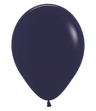 50 stuks | latex ballon navy blauw | 30 cm