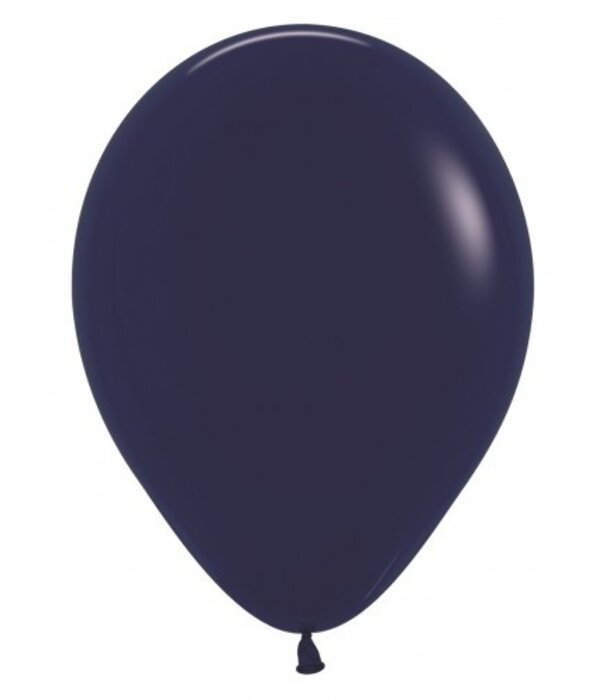 50 stuks | latex ballon navy blauw | 30 cm