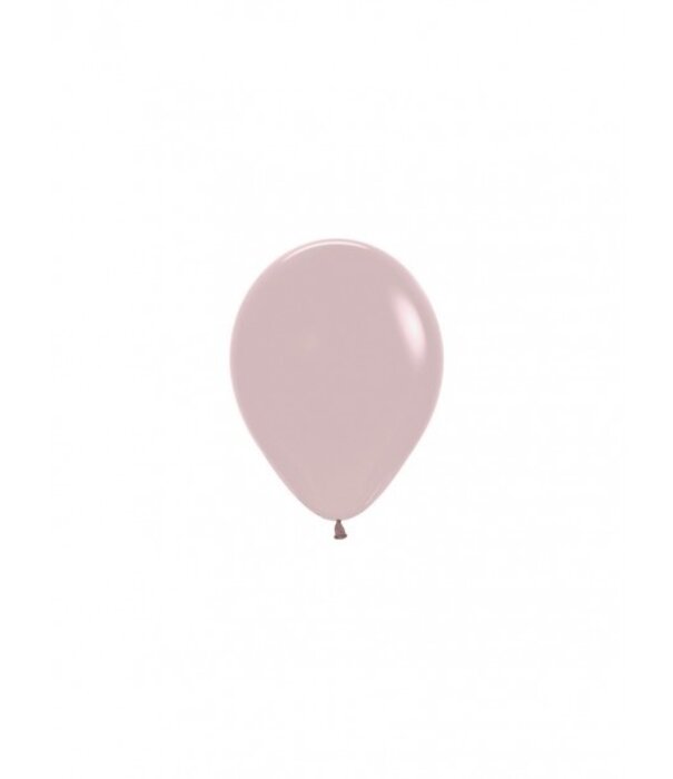 10x mini ballon | pastel dusk rose 12 cm