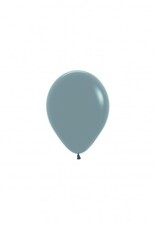 10x mini ballon | pastel dusk blue 12 cm