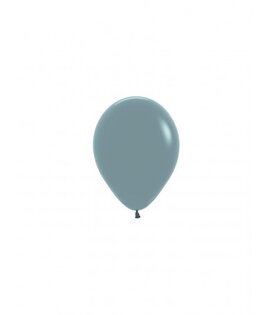 10x mini ballon | pastel dusk blue 12 cm