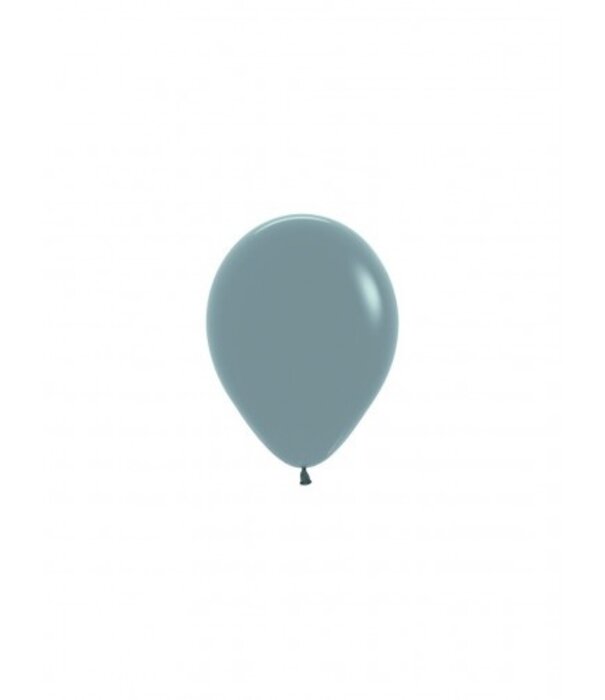 10x mini ballon | pastel dusk blue 12 cm
