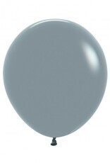 2x XL ballon 45 cm | pastel dusk blue