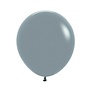 2x XL ballon 45 cm | pastel dusk blue