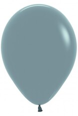 50 stuks | latex ballonnen pastel dusk Blue | 30 cm