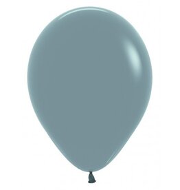 50 stuks | latex ballonnen pastel dusk Blue | 30 cm