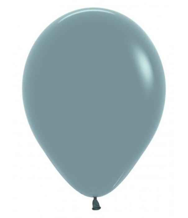 50 stuks | latex ballonnen pastel dusk Blue | 30 cm