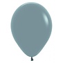 50 stuks | latex ballonnen pastel dusk Blue | 30 cm