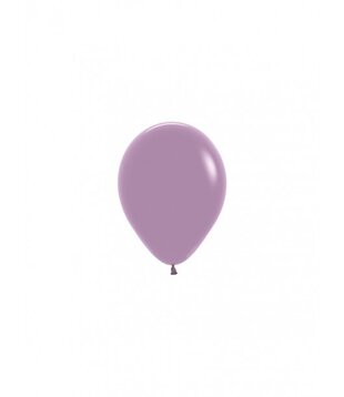 10x mini ballon | pastel dusk lavendel 12 cm