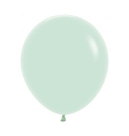 2x XL ballon 45 cm | pastel mint