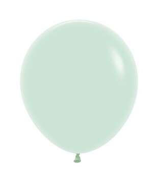 2x XL ballon 45 cm | pastel mint
