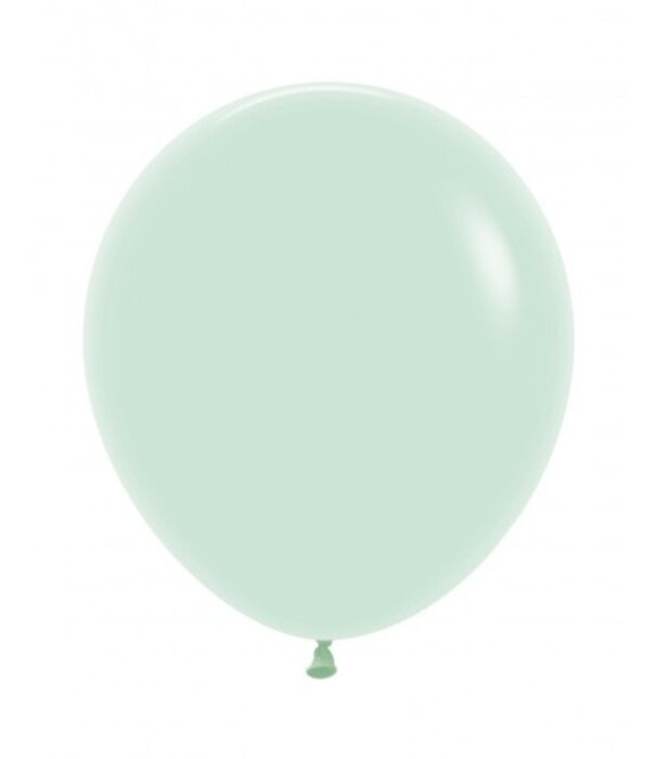 2x XL ballon 45 cm | pastel mint