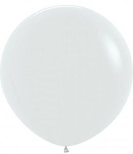 XXL latex ballon wit | 91 cm
