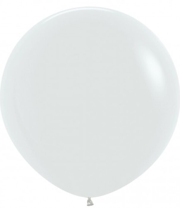 XXL latex ballon wit | 91 cm