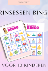 wowparty Prinsessen bingo