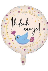globos Folieballon ik denk aan je...