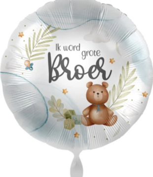 Folieballon | ik word grote broer