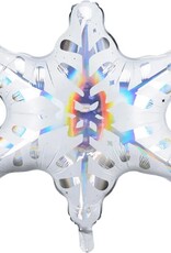 partydeco Folieballon sneeuwvlok Frozen