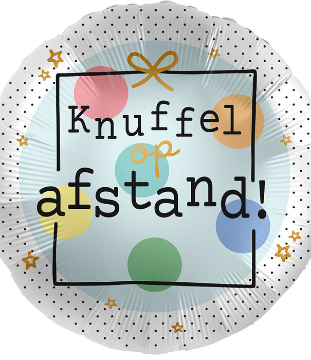 Folieballon knuffel op afstand