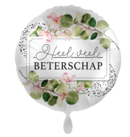 Folieballon | Heel veel beterschap