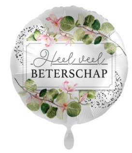 Folieballon | Heel veel beterschap