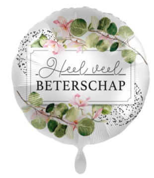 Folieballon | Heel veel beterschap