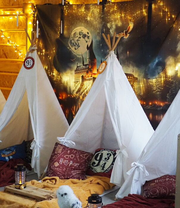Slaapfeestje: Harry potter