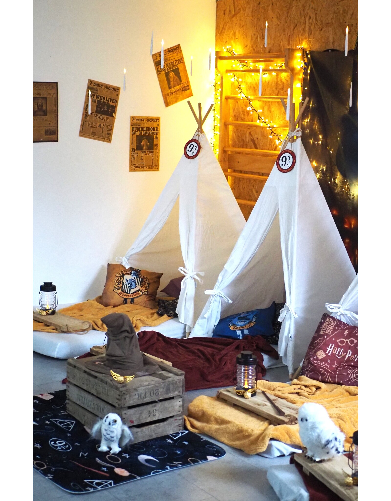 Slaapfeestje: Harry potter