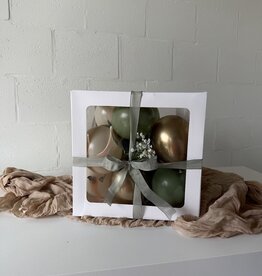 wowparty Ballonnenbox met geld - Cadeaubox