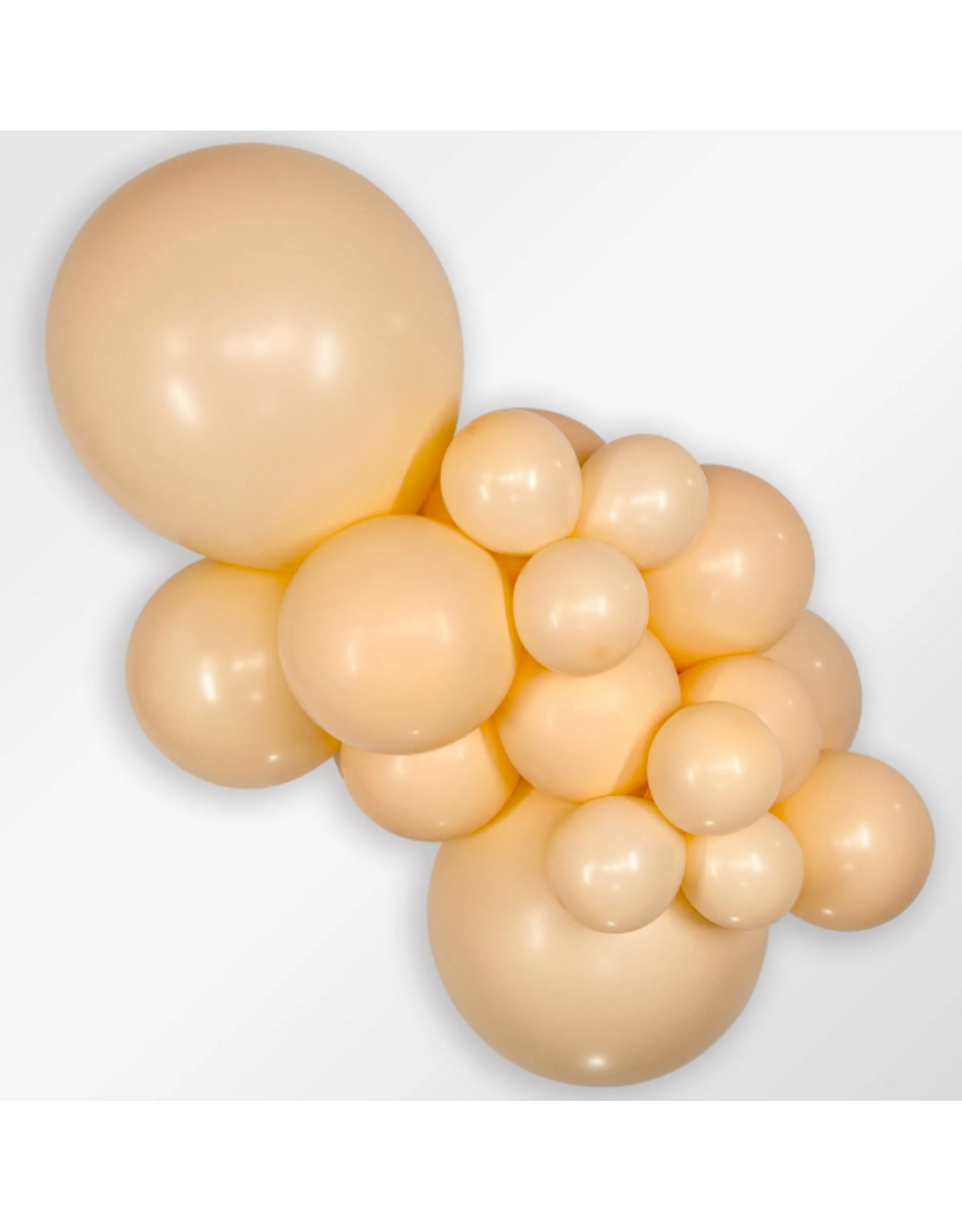 10x Latex ballon 30cm |  Pastel Matte Malibu Peach