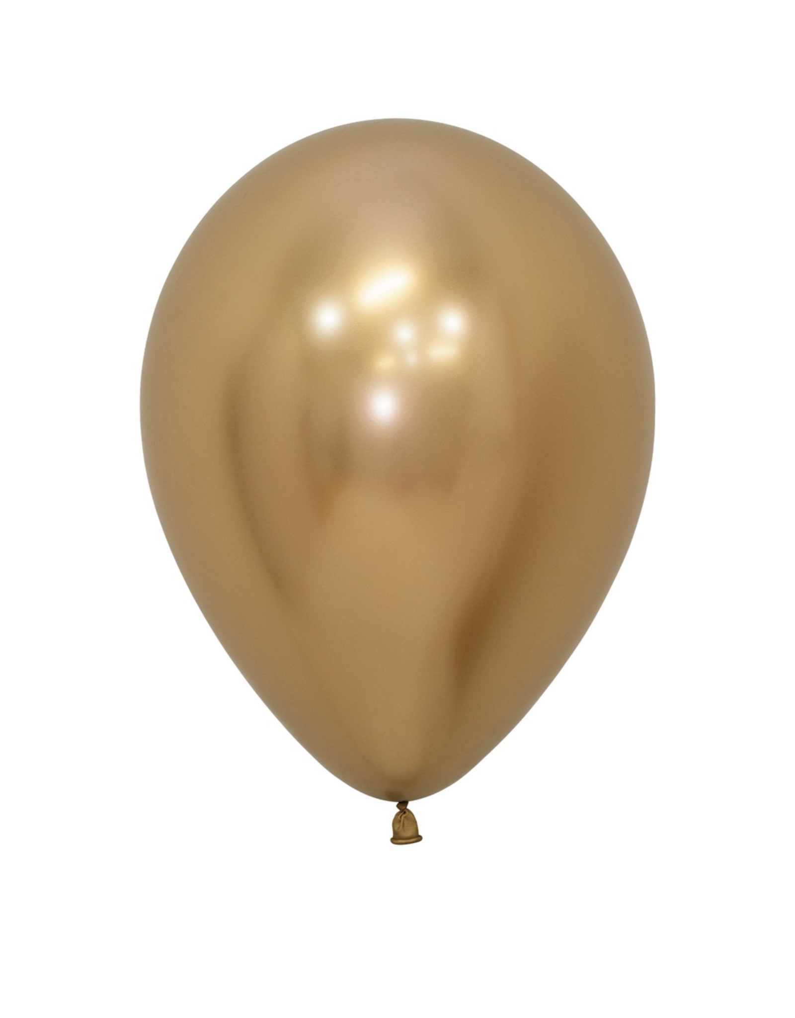 sempertex 50x latex ballon reflex gold | 30 cm