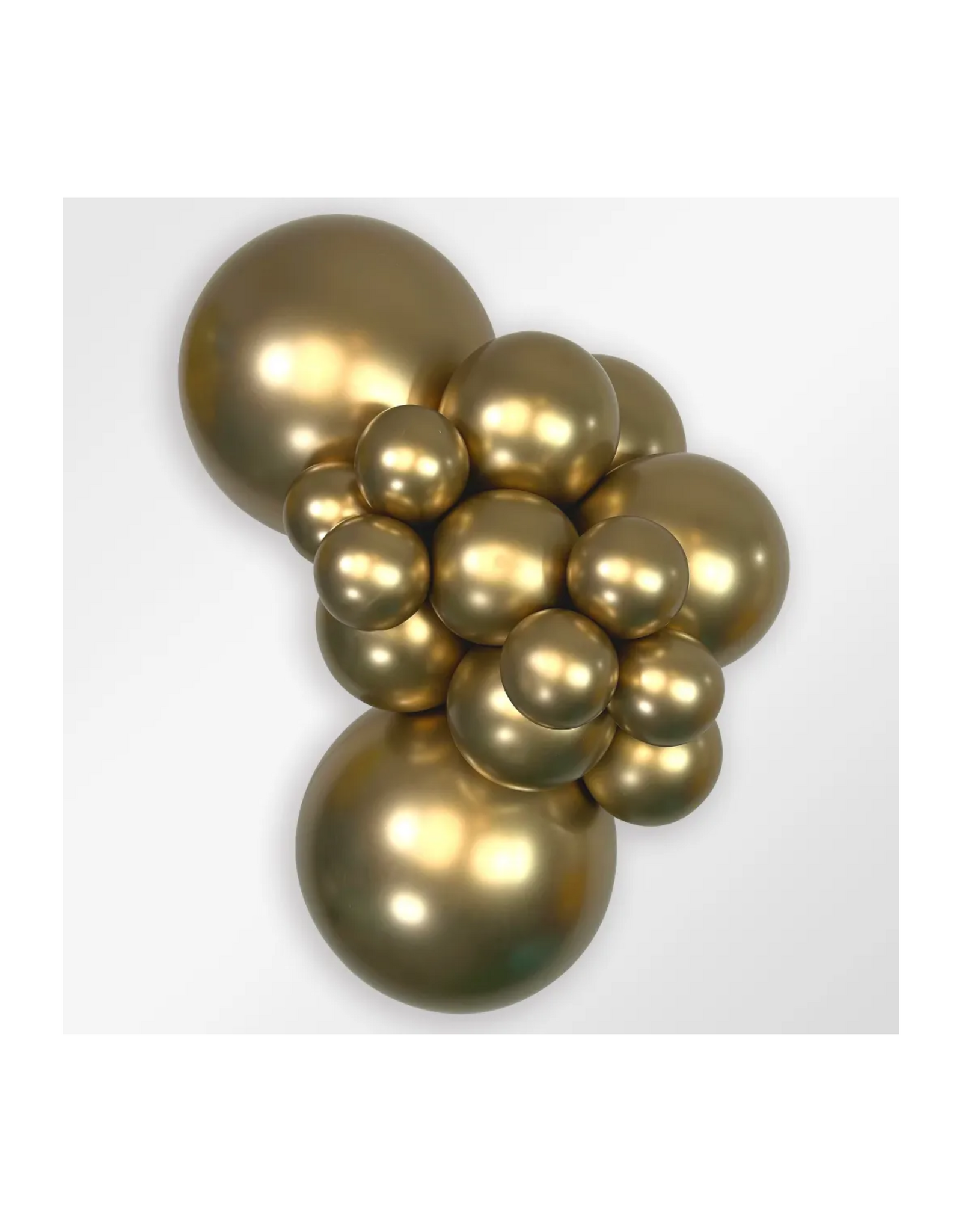 sempertex 50x latex ballon reflex gold | 30 cm