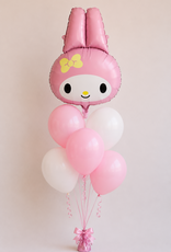 Folieballon my Melody hoofd - 75 cm