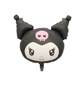 Folieballon kuromi hoofd - 67cm