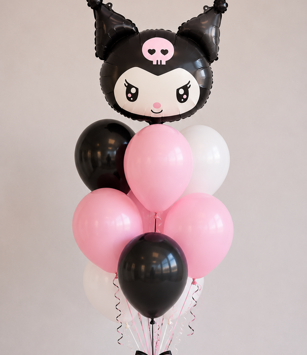 Folieballon kuromi hoofd - 67cm