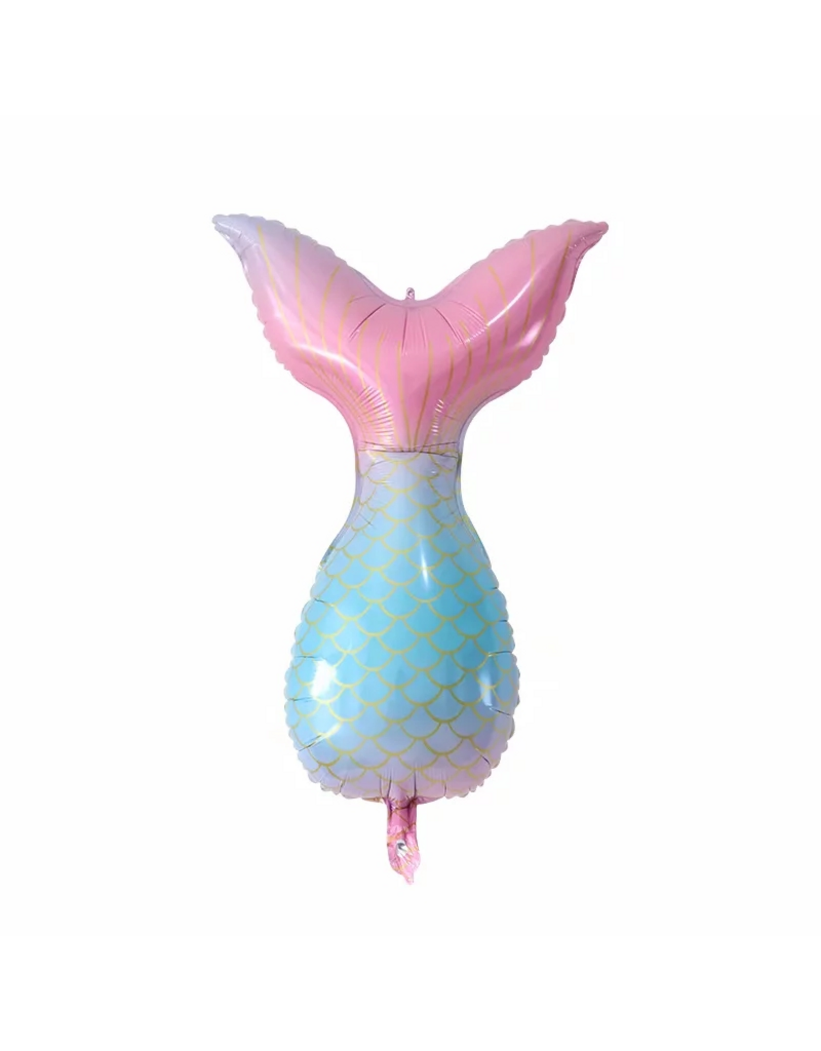 Folieballon zeemeerminstaart 85 cm