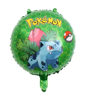 Folieballon Pokémon rond | Bulbasaur 45 cm