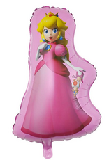 Folieballon prinses peach | 73 cm