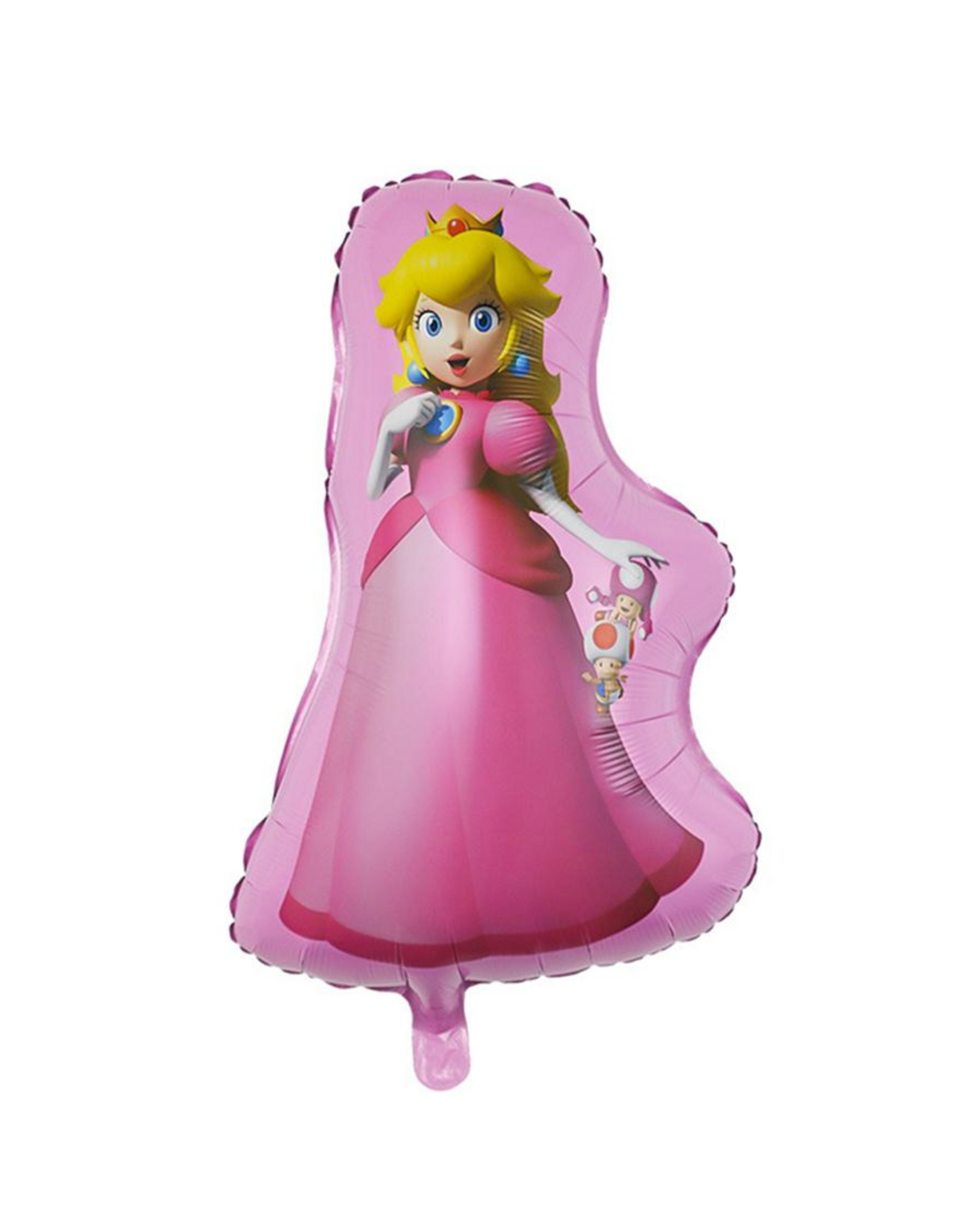 Folieballon prinses peach | 73 cm