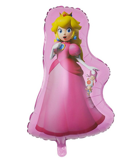 Folieballon prinses peach | 73 cm