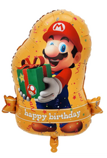 Folieballon Mario happy birtday 60cm