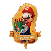 Folieballon Mario happy birtday 60cm