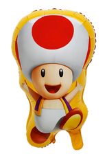 Folieballon Toad super mario | 60 cm