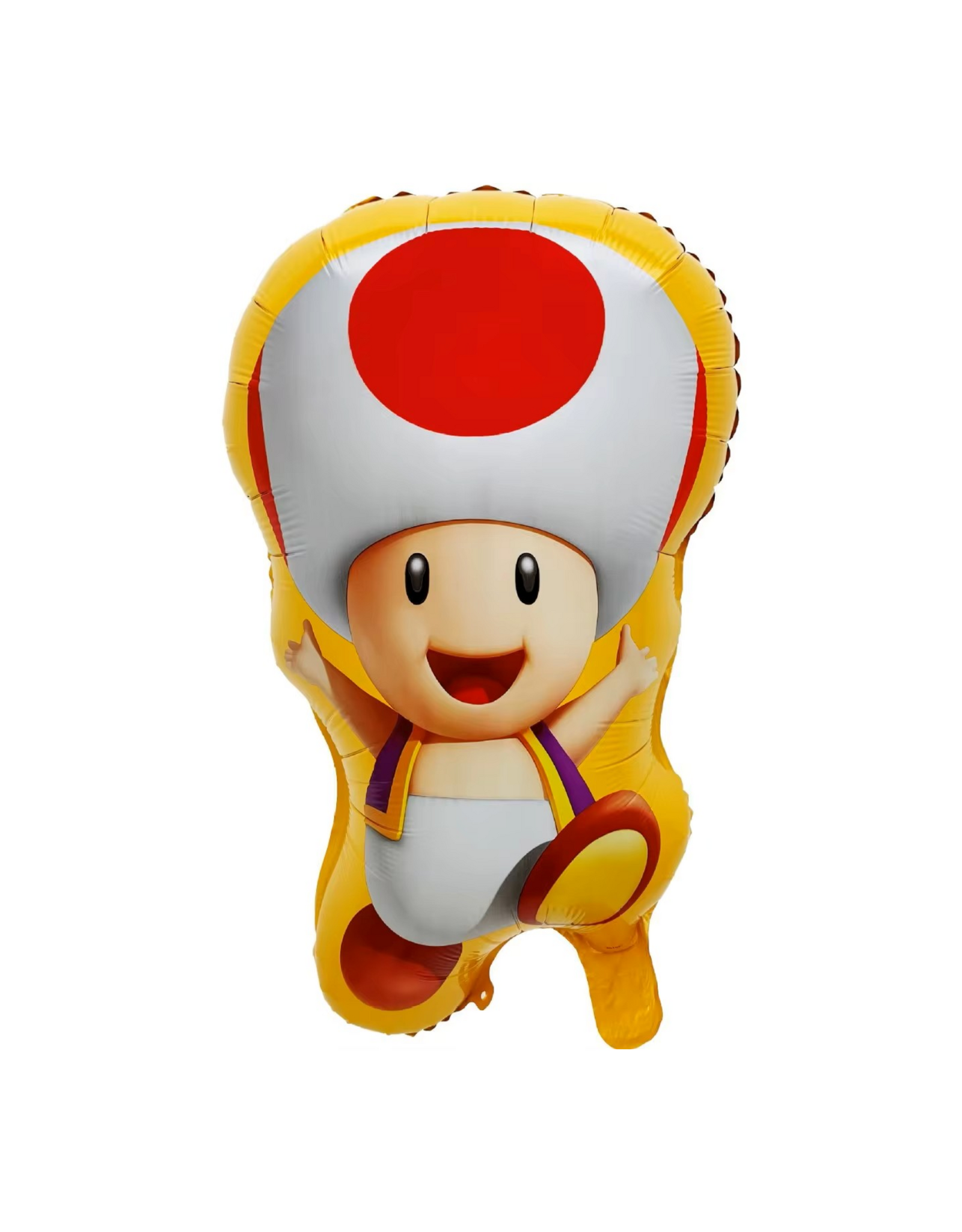 Folieballon Toad super mario | 60 cm