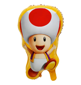 Folieballon Toad super mario | 60 cm
