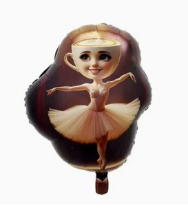 ballerina cappuccina ballon 50 cm