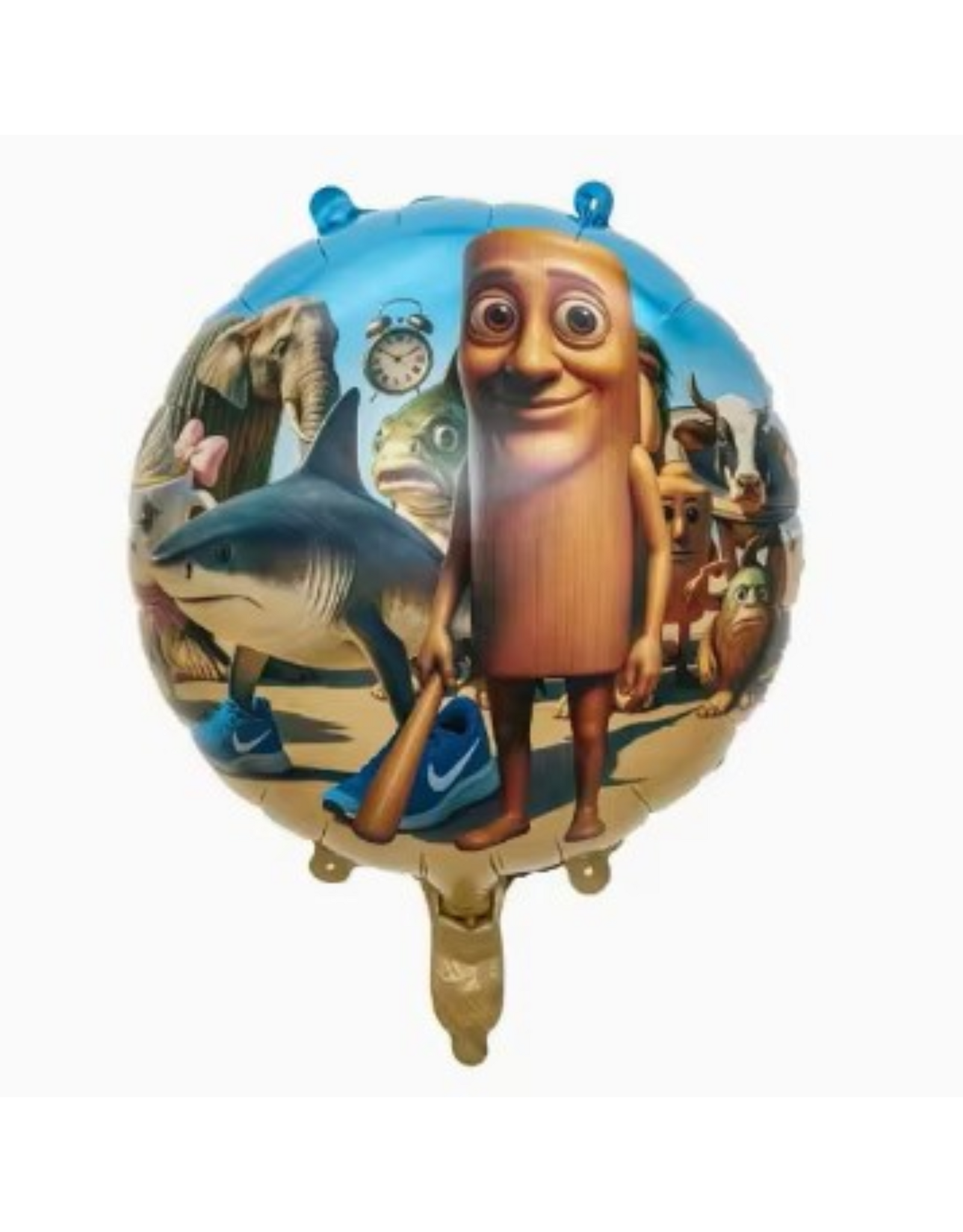 Ballon tung tung & vriendjes 45cm