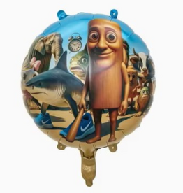Ballon tung tung & vriendjes 45cm