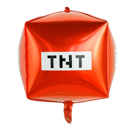 TNT kubus ballon minecraft 48cm