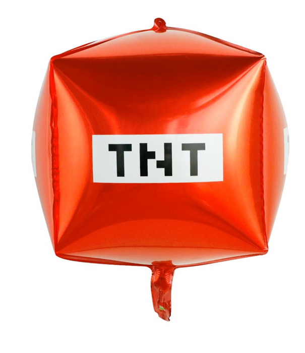 TNT kubus ballon minecraft 48cm